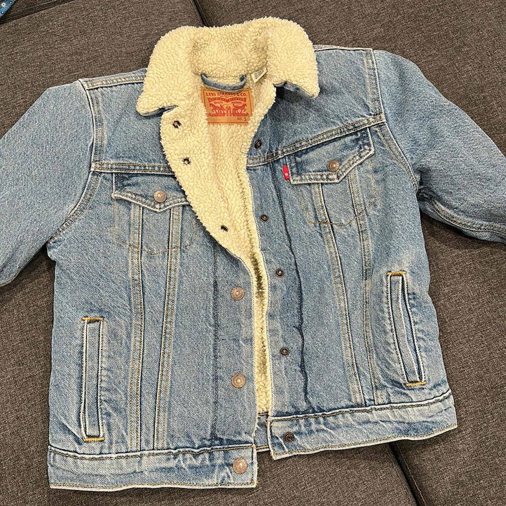 Women's Levi's Sherpa Jean Jacket